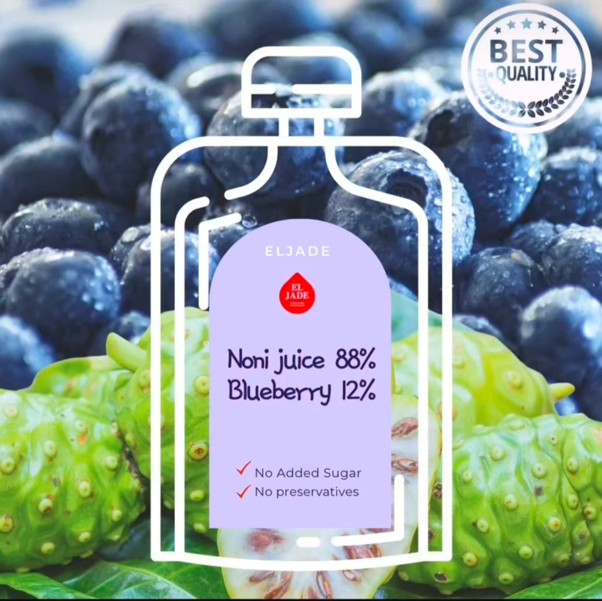 Bluberry-noni juice