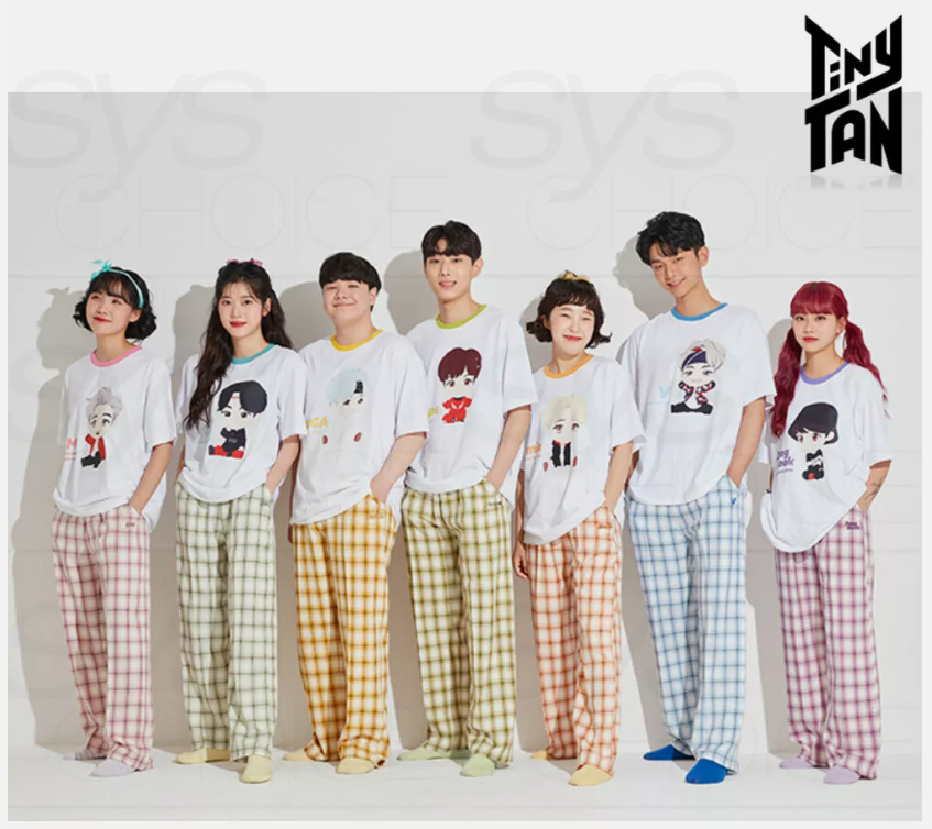 Tiny Tan BTS Pajama