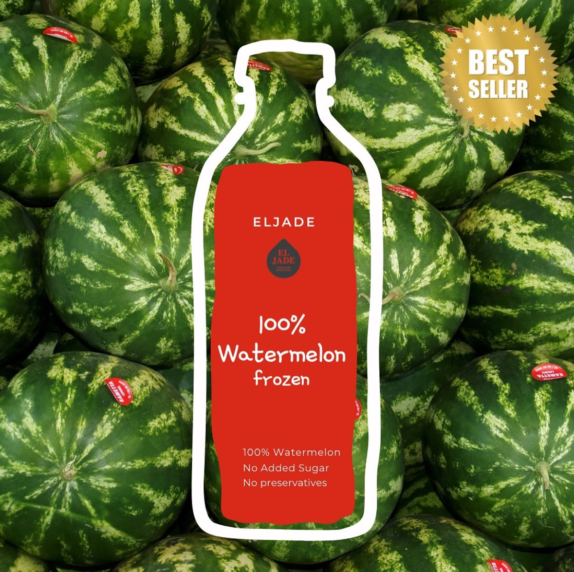 100% frozen Watermelon juice