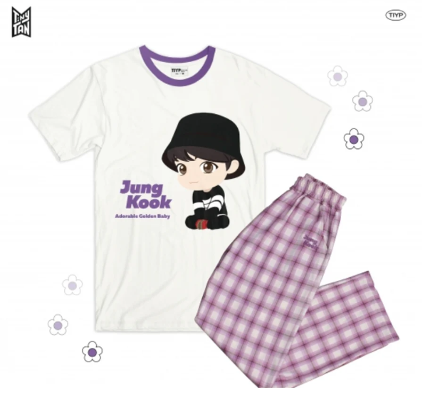 Tiny Tan BTS Pajama